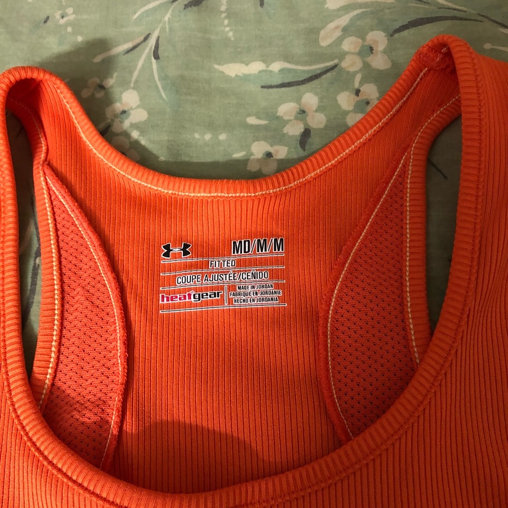 Under Armour Womens HeatGear Sleeveless Gym Run Tank Top (bundle) - Picture 3 of 8
